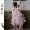 高级定制手工花朵儿童礼服女童公主纱裙蓬蓬裙演出服 商品缩略图1