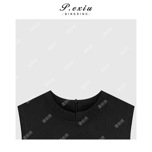 03-2潘依绣丁丁宠粉新中式立体重工提花无袖背心Q19877 商品图2