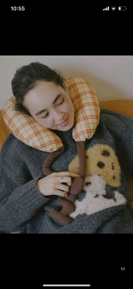 tagi原单u型头枕旅行午休睡枕 商品图3