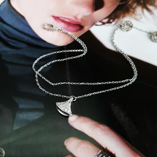 【天然正品】AU750白金时尚经典定制款钻石手链 18CM（长度可调节）080226NJS20 商品图4