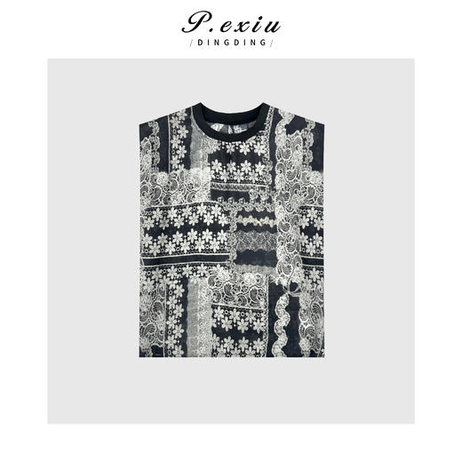 03-2潘依绣丁丁宠粉【花房姑娘】民族风复古印花无袖垫肩上衣 M8858 商品图0