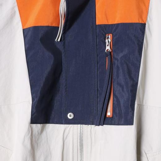 SDSA男装2026新款高贵轻奢美式简约撞色拼接立领夹克外套百搭宽松 商品图2