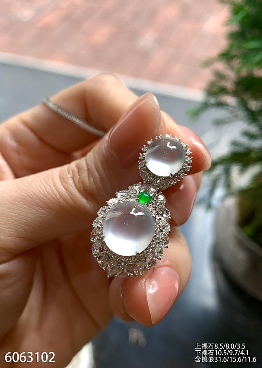 6063102，蛋面吊坠。具体价格微信咨询 商品图2