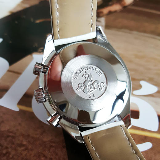 【95新】OMEGA 欧米茄3815.70.36自动机械机芯计时37MM（女款）超霸系列精钢；镶嵌钻石表圈280226NJT33 商品图6