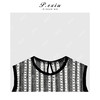 03-2潘依绣丁丁宠粉蕾丝拼接撞色竖条纹无袖背心Q5549 商品缩略图2