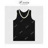 03-2潘依绣丁丁宠粉极简风U领拼织带无袖背心Q4958 商品缩略图0