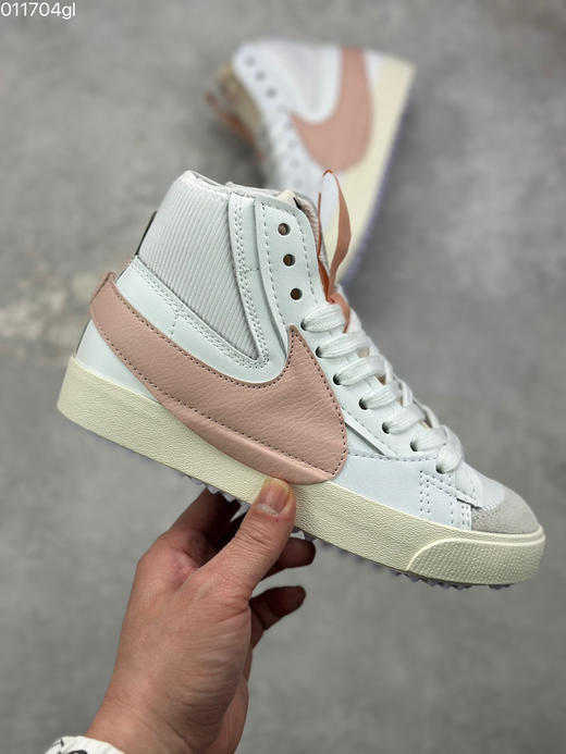 春季特惠💰290 Nike Blazer Mid '77 jumbo "university blue" 解构设计 中帮 板鞋 经典百搭中帮开拓者休闲运动板鞋 商品图3
