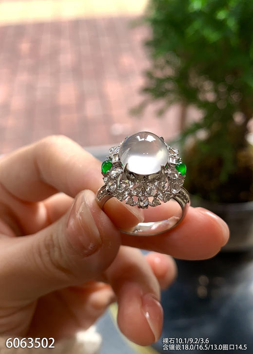 6063502，蛋面戒指。具体价格微信咨询 商品图1