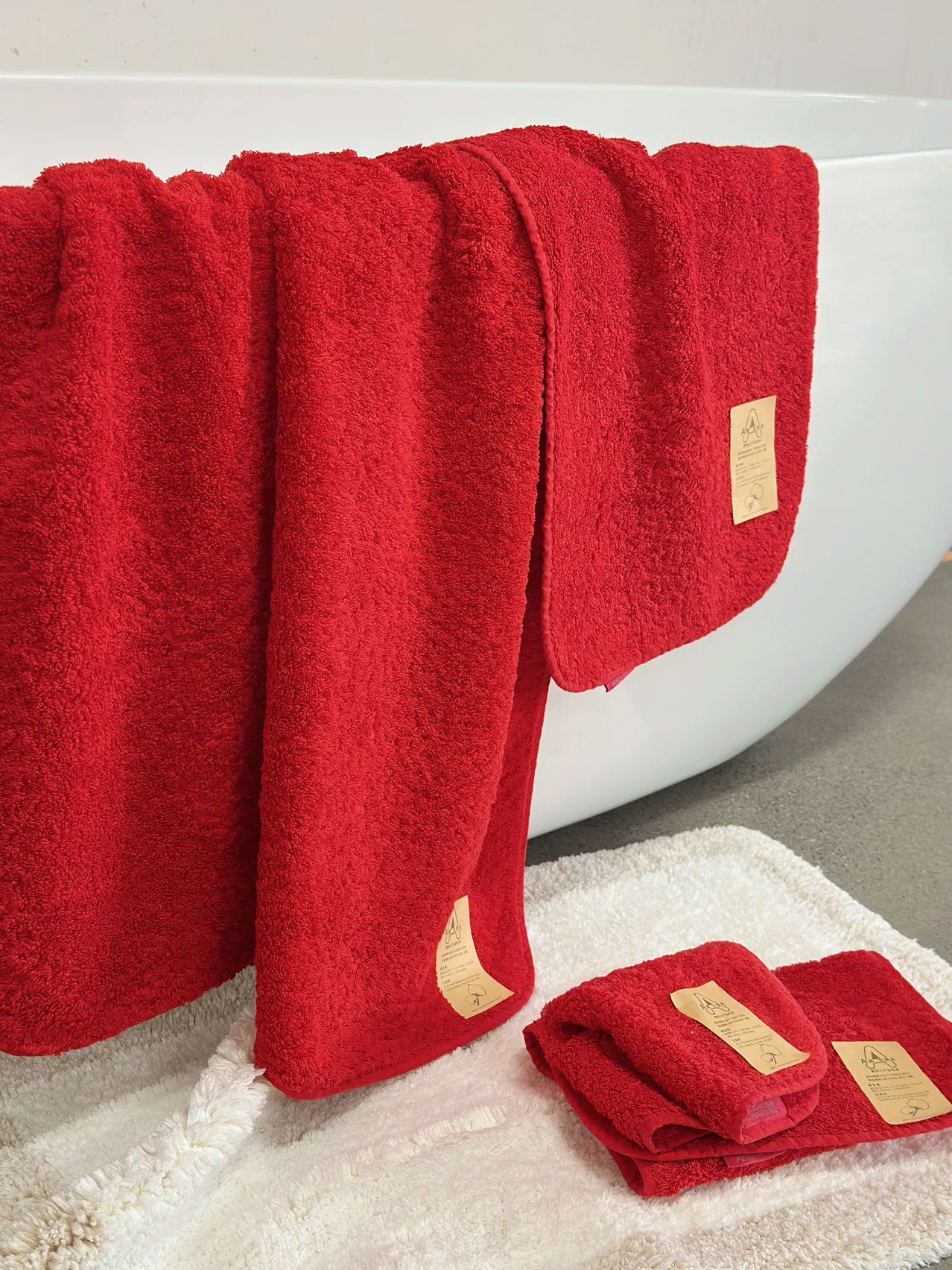 米马杂货 Abyss Super爱比丝 埃及棉毛巾浴巾同工同料同生产线