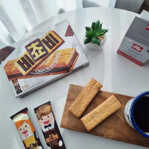 好丽友巧克力夹心饼干125g 商品图0