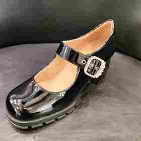 LFGJ X0413时尚中粗跟玛丽珍