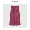 03-2潘依绣丁丁宠粉夏季亮色松紧腰阔腿休闲裤Q6941 商品缩略图1