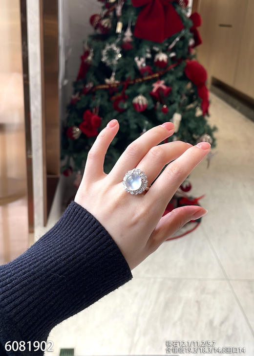 6081902，蛋面戒指。具体价格微信操作 商品图4