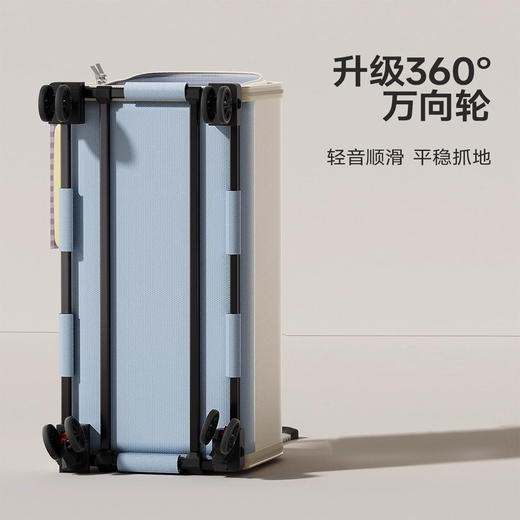 猫包宠物出行超大加长拉杆包马卡龙色系宠物包多宠出行必备宠物包 商品图2