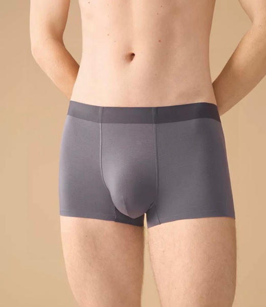 直发 【发三条】纯元，曼//芬 兰精莫代尔 男士平角裤 商品图1