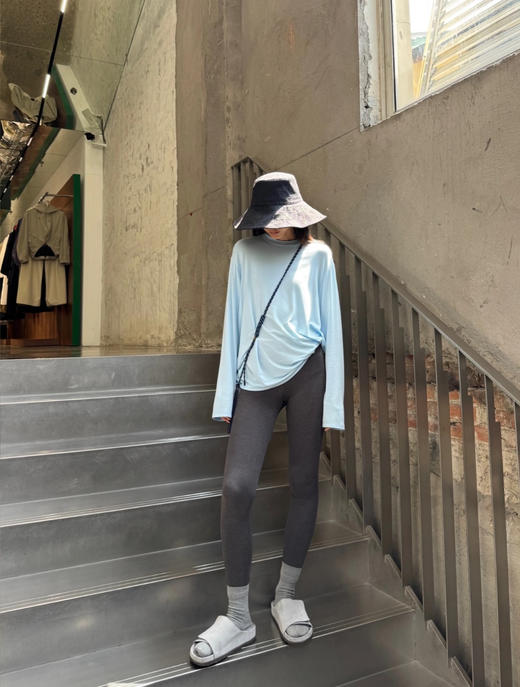 AMTN正版肯豆T松松弛感云朵防晒T恤 商品图8