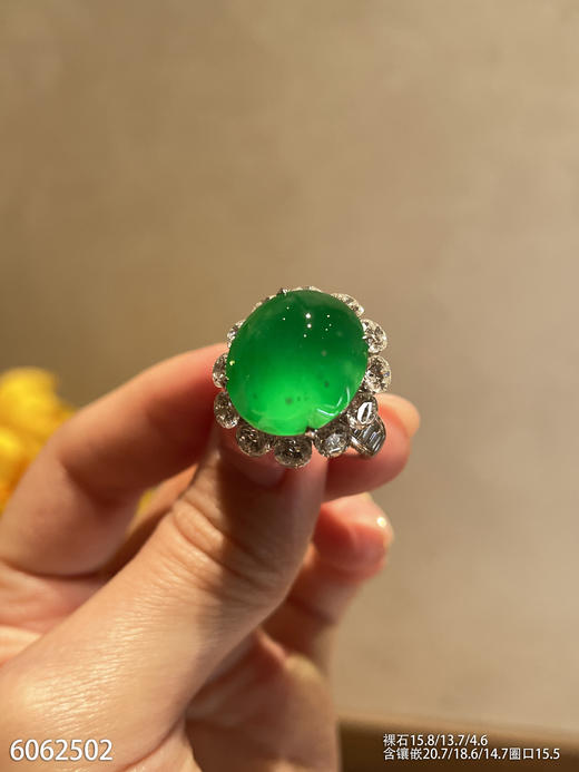 6062502，蛋面戒指。具体价格微信咨询 商品图4