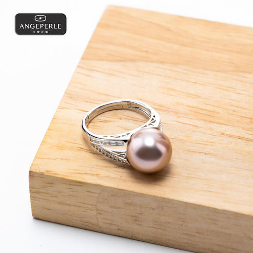天使之泪 S925银淡水珍珠爱迪生珍珠戒指 TSSLF221 商品图2