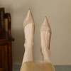 【预售7天】小香风拼接浅口气质职业单鞋显瘦高跟鞋BX&H1386 商品缩略图4