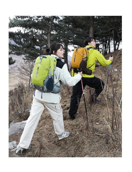 【徜徉自在】2026春夏户外登山包大容量多功能多仓男女款徒步旅行包运动背包 商品图3