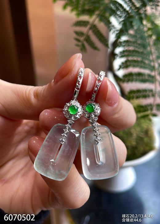 6070502，平安扣耳坠。具体价格微信咨询 商品图2