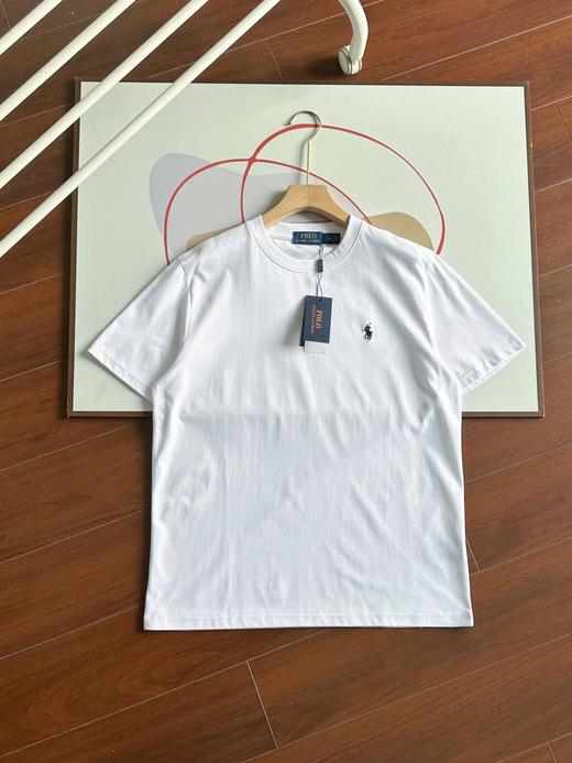 拉夫劳伦【情侣款】纯棉T恤！！ 现货6色齐发任你选，经典刺绣小马圆领衫，你怎能不爱！ 商品图3