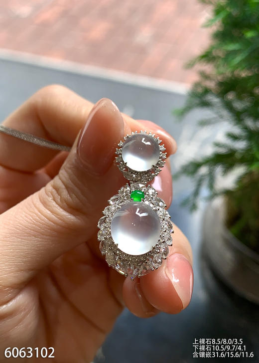 6063102，蛋面吊坠。具体价格微信咨询 商品图0