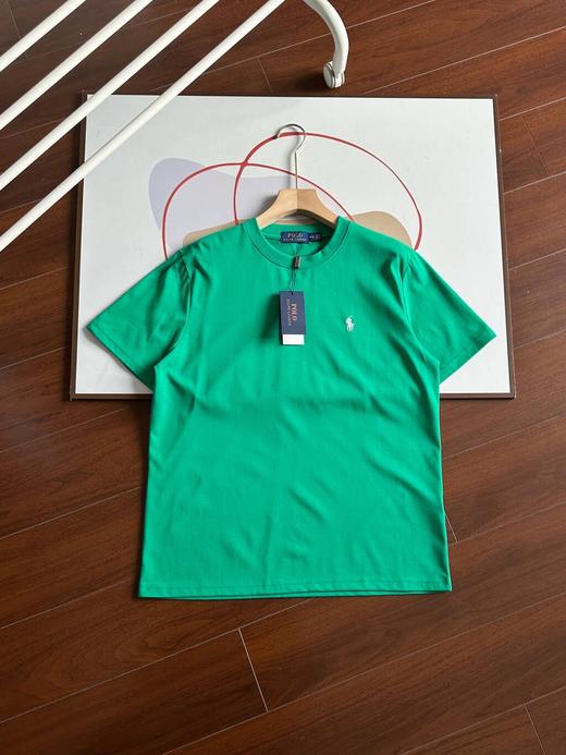 拉夫劳伦【情侣款】纯棉T恤！！ 现货6色齐发任你选，经典刺绣小马圆领衫，你怎能不爱！ 商品图4