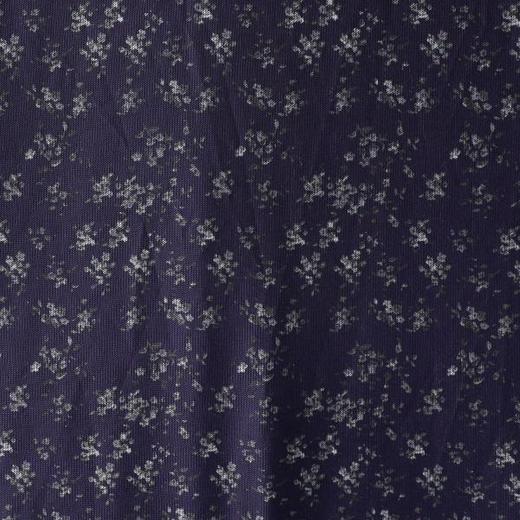 26T105SDSA男装2026新款高贵轻奢时尚亲肤撞色碎花圆领长袖T恤百搭简约 商品图3