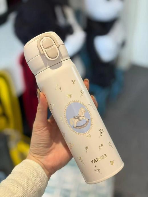 三八女神节福利！无补❗️YANIS3双环提手600ml/弹跳双饮500ml保温杯 26G0303 商品图12