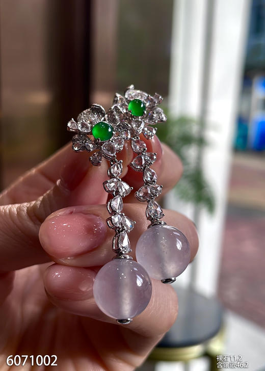 6071002，珠子耳坠。具体价格微信咨询 商品图3