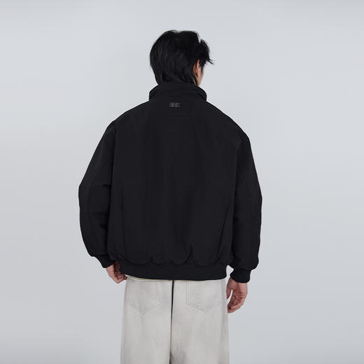 【新品上新】HX 冬季短款立领鹅绒服Z100540104101/02 商品图3