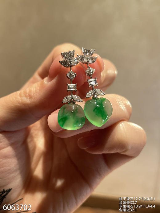 6063702、福瓜耳坠。具体价格微信咨询 商品图2