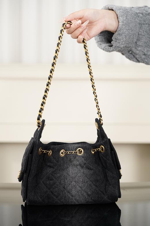 香奈儿 26P系列 25bag mini牛仔黑 商品图1