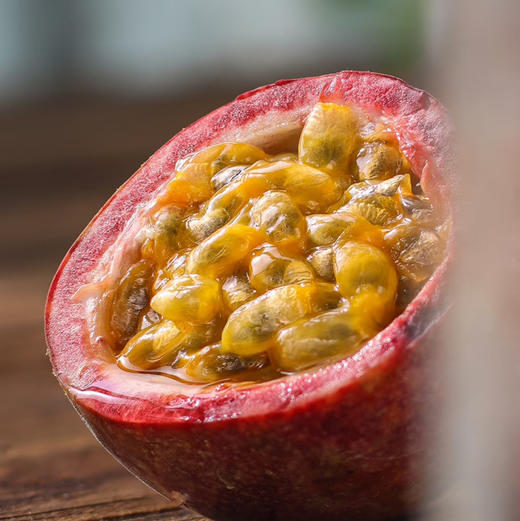 石家庄优选仓库速达，蜜桃百香果，颗粒饱满，果香馥郁，阵阵沁人心脾的香味，净重3斤散装（13-16枚） 商品图5