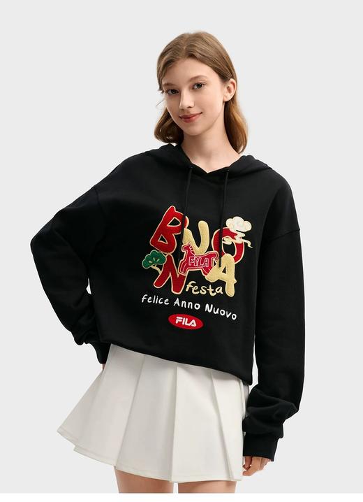 FILA斐乐男女同款连帽卫衣2026春夏新款情侣上衣，官网同步发售！ 商品图6