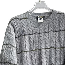 圆领衫。 灰色。绿色 商品图5