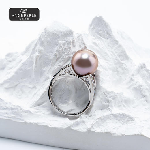 天使之泪 S925银淡水珍珠爱迪生珍珠戒指 TSSLF221 商品图4