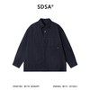 SDSA男装2026新款高贵轻奢美式复古衬衫夹克外套百搭宽松格纹上衣 商品缩略图0