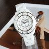 【95新】CHANEL 香奈儿H1628石英机芯日期显示33MM（女款）J12系列陶瓷270226NJS06 商品缩略图4