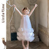 littletime女童梦幻公主风无袖网纱连衣裙超仙蓬蓬蛋糕裙演出服 商品缩略图2