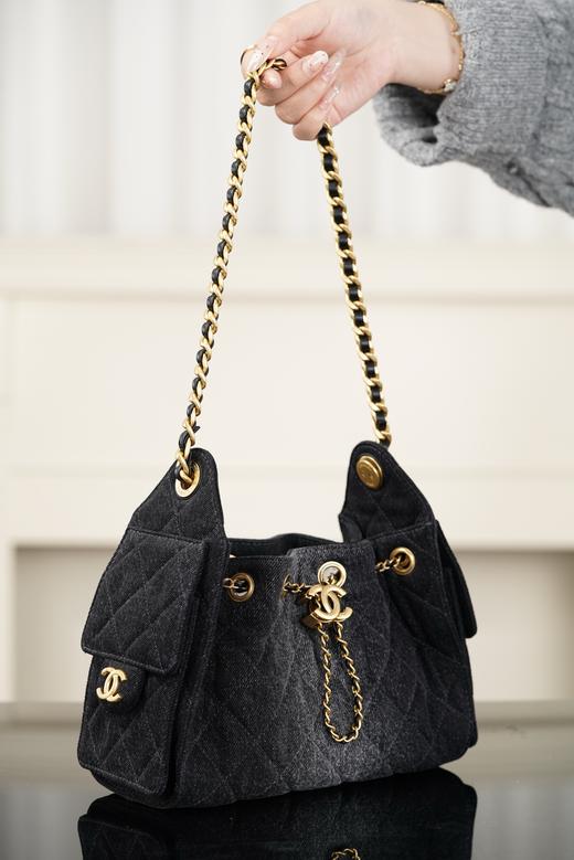 香奈儿 26P系列 25bag mini牛仔黑 商品图3