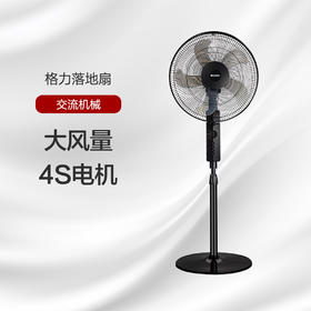 GREE格力 落地扇 3档风速 劲爽风量 FD-4012-WG 黑色