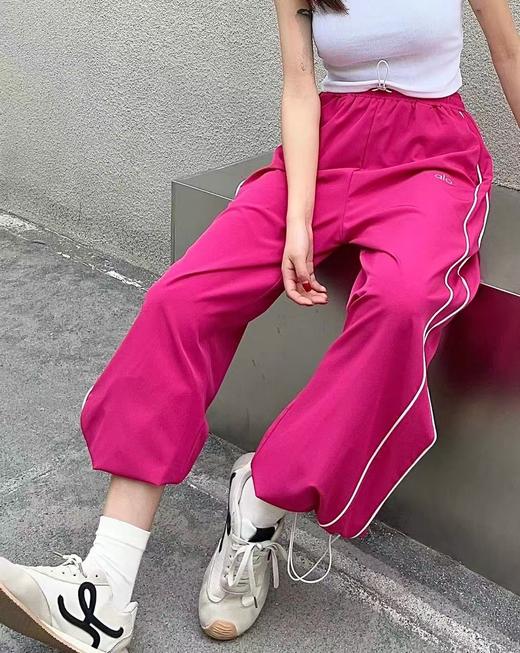 【9hd1】女士多配色运动休闲宽松长裤！！ 商品图0