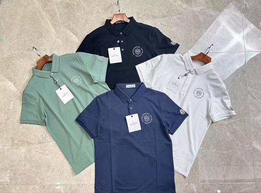 【xsd1】男士休闲简约商务刺绣短袖polo衫！！ 商品图1