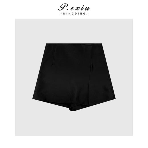 03-2潘依绣丁丁宠粉法式气质光泽感围裹一片式短裤Q4462 商品图0