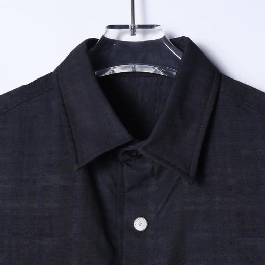 SDSA男装2026新款高贵轻奢美式复古衬衫夹克外套百搭宽松格纹上衣 商品图1