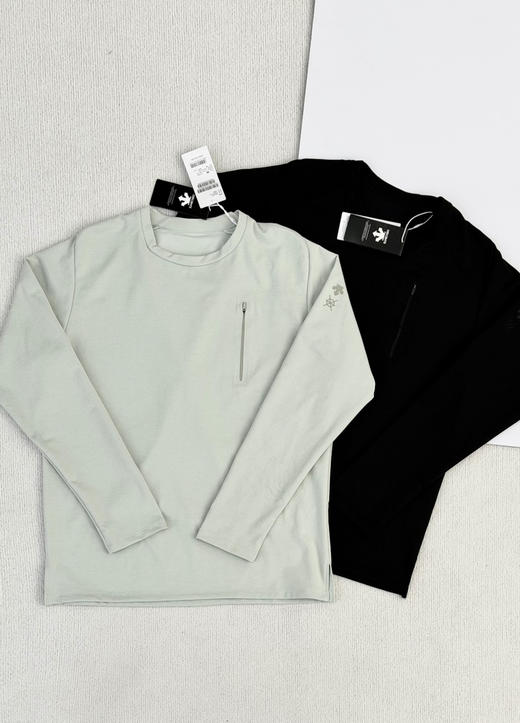 毒家！两色dst  BLANC|ALLTERRAIN系列男士无缝长袖套头上衣宽松版型   无缝长袖 商品图0