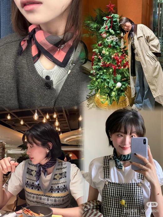 【女神节专享福利】西太后小方巾 一盒四条装 商品图11