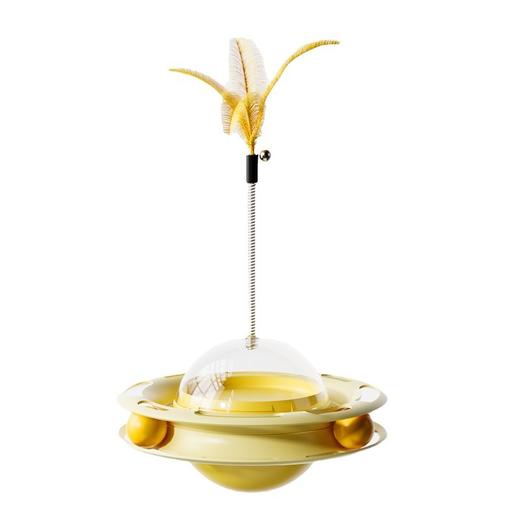 【四重快乐！猫咪自嗨玩具】幼猫消耗解闷不倒翁 猫猫体力用品 嗨猫宠物自猫玩具 逗猫棒小猫咪转盘 商品图4